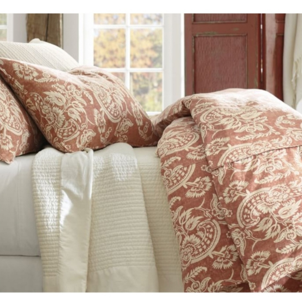 Pottery Barn Alessandra Duvet and 2 Standard Shams